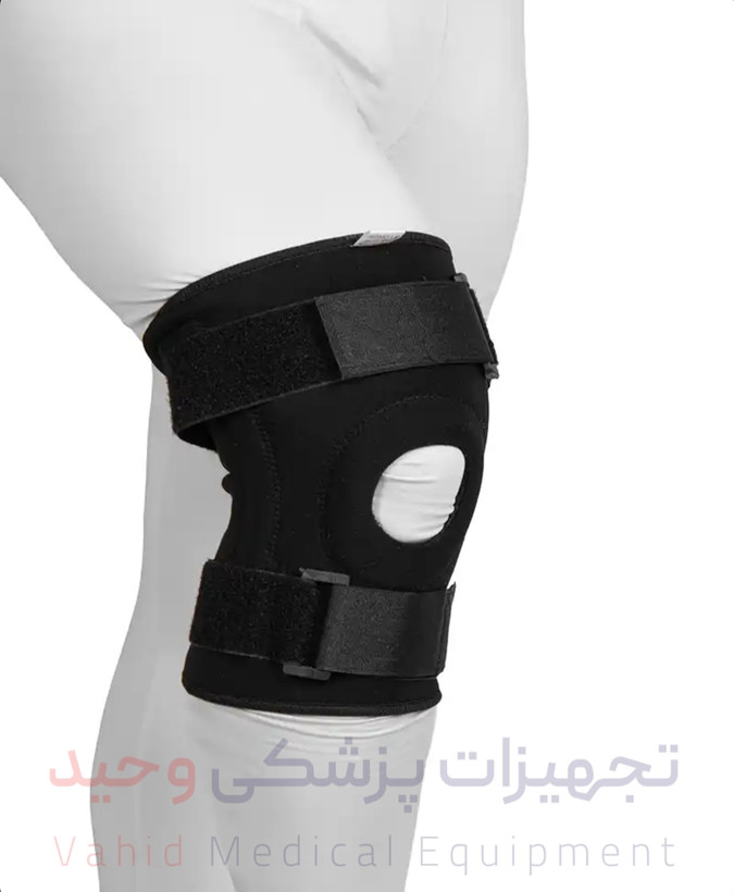 زانوبند چهارفنره نئوپرن نیکتا طب – کد 8013