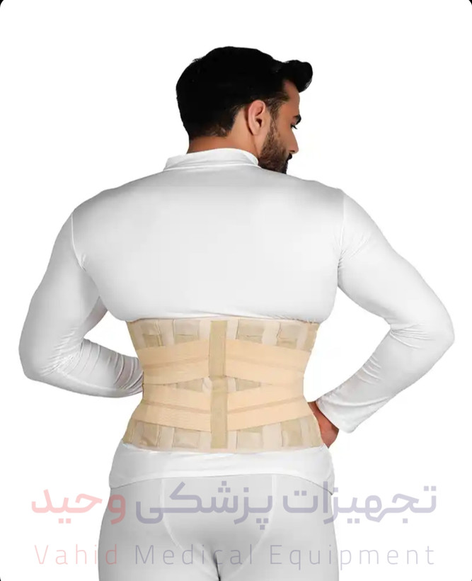 کمربند طبی لومبوساکرال کش دوبل – کد 11002